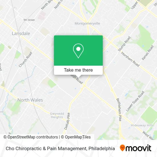 Cho Chiropractic & Pain Management map