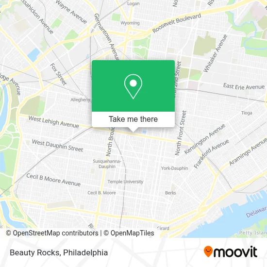 Beauty Rocks map