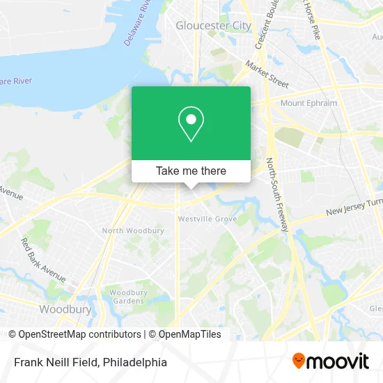 Frank Neill Field map