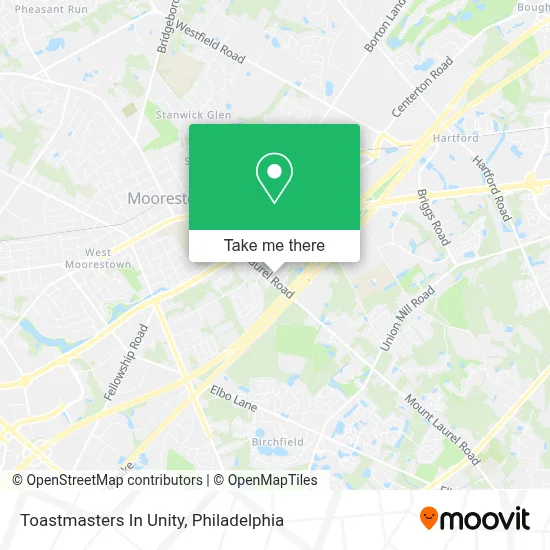 Toastmasters In Unity map