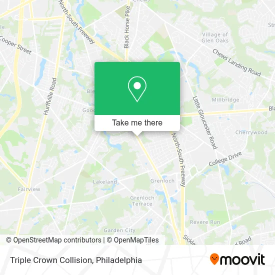 Triple Crown Collision map