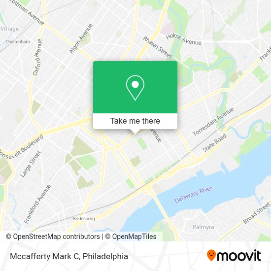 Mccafferty Mark C map