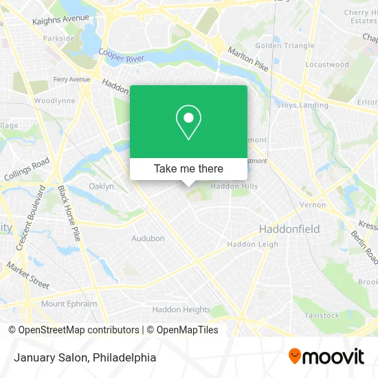 January Salon map