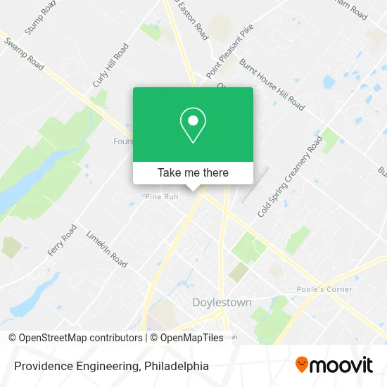 Providence Engineering map
