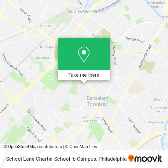 School Lane Charter School Ib Campus map