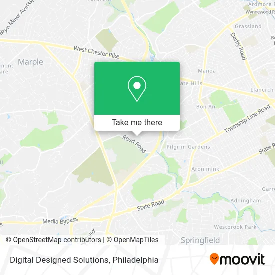 Digital Designed Solutions map