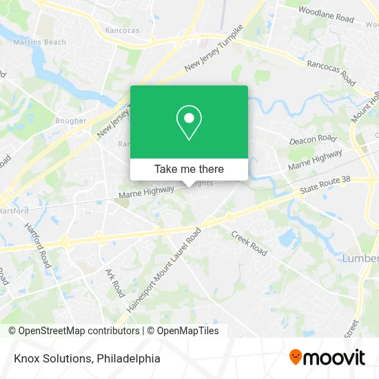 Knox Solutions map