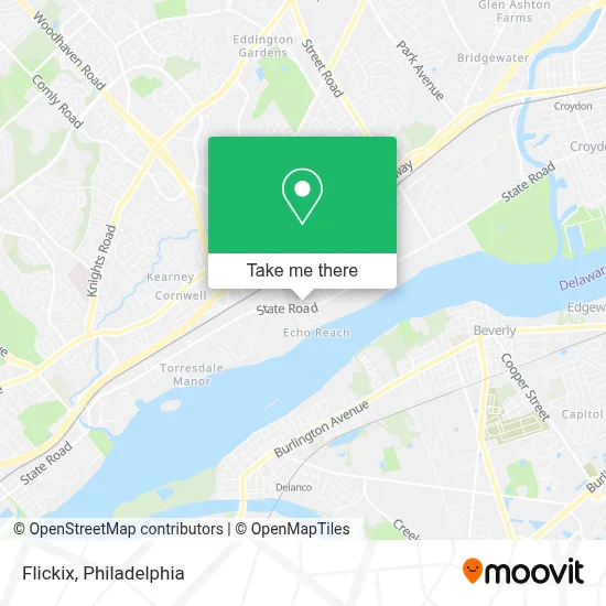 Flickix map