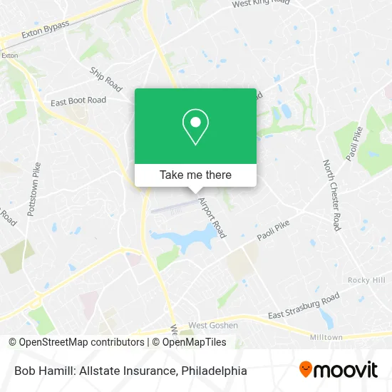 Bob Hamill: Allstate Insurance map