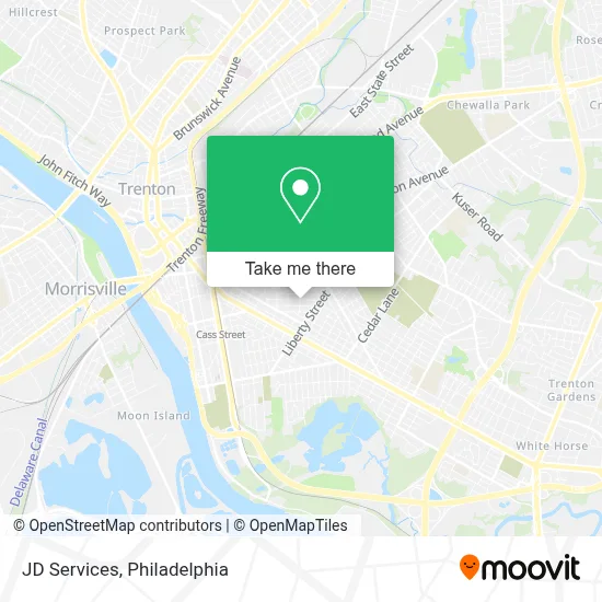 Jd Services map