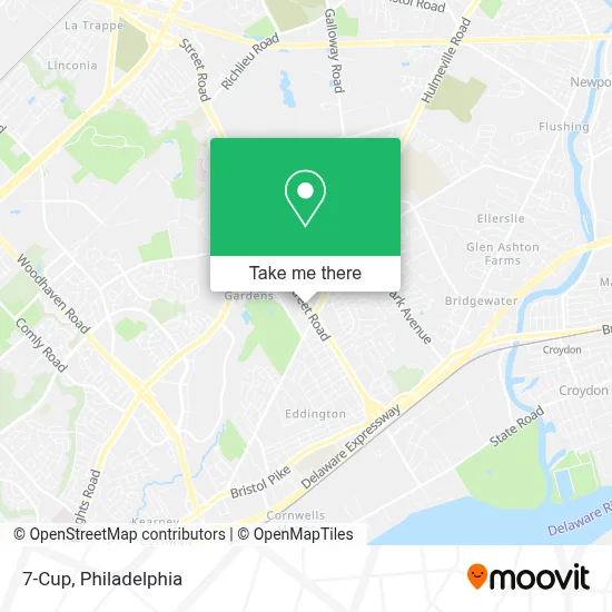 7-Cup map