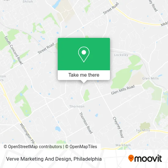 Verve Marketing And Design map