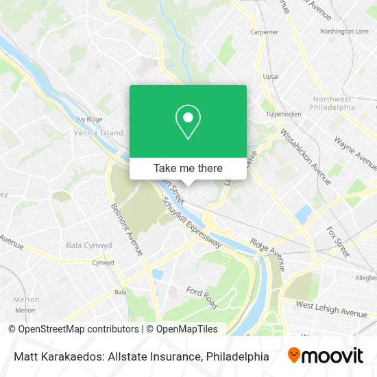 Matt Karakaedos: Allstate Insurance map