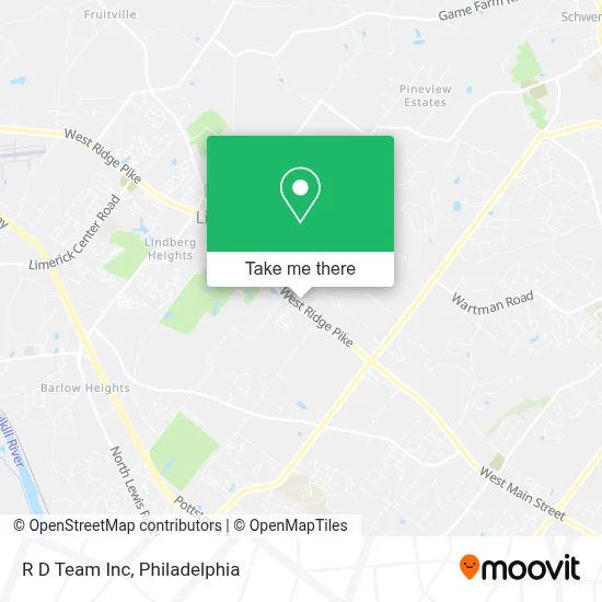 R D Team Inc map