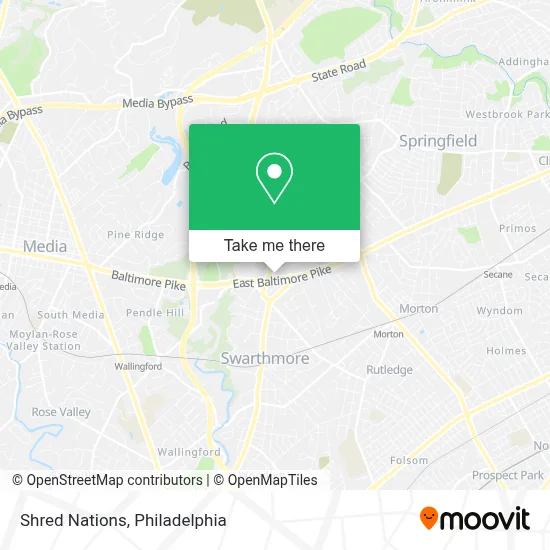 Shred Nations map