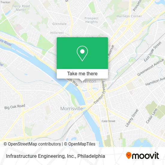 Infrastructure Engineering, Inc. map