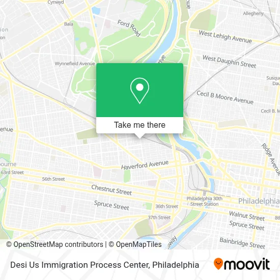 Desi Us Immigration Process Center map