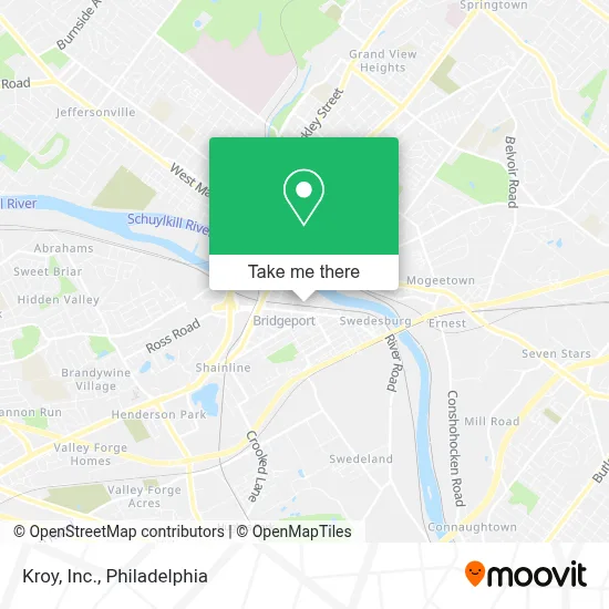 Kroy, Inc. map