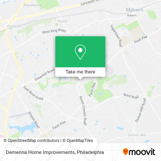 Demenna Home Improvements map