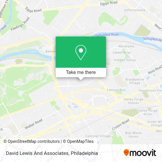 David Lewis And Associates map