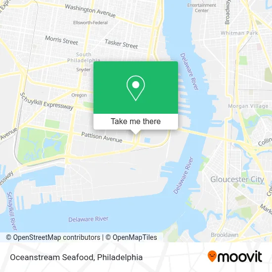 Oceanstream Seafood map