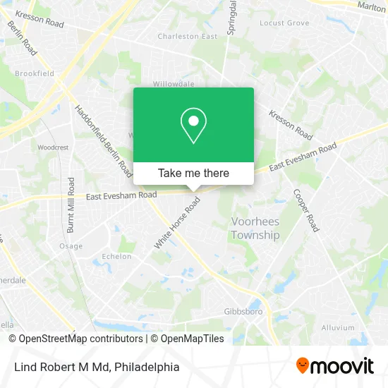 Lind Robert M Md map