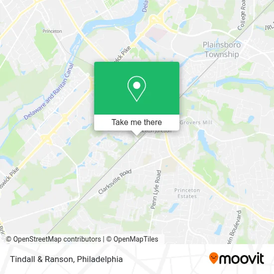 Tindall & Ranson map