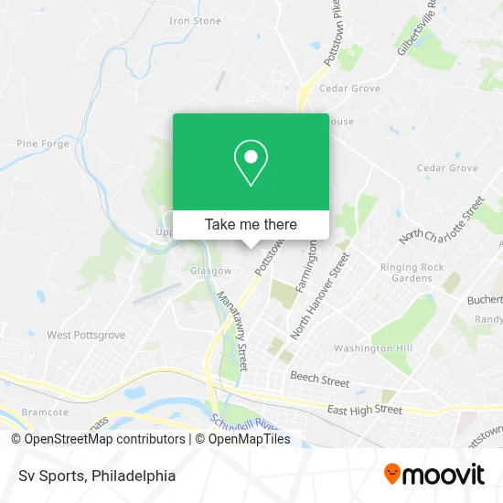 Sv Sports map