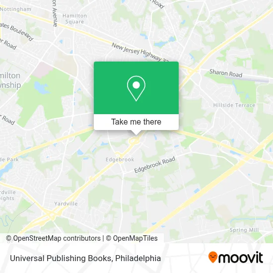 Universal Publishing Books map