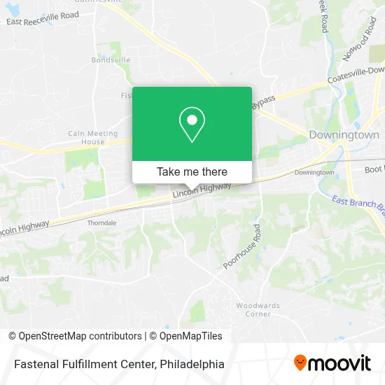 Fastenal Fulfillment Center map