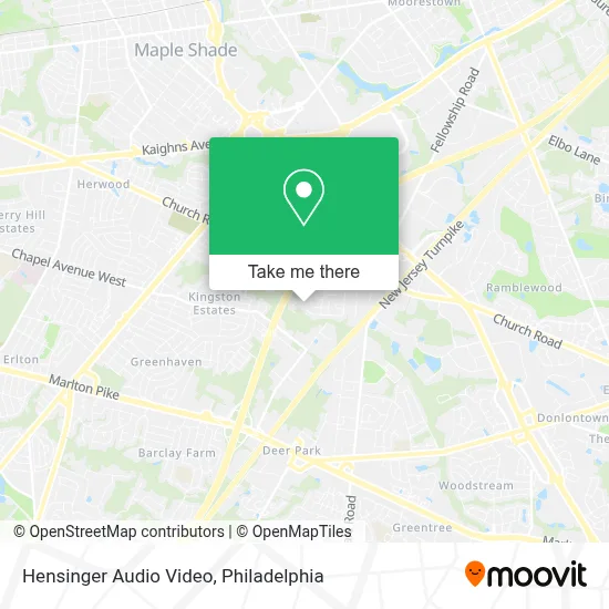 Hensinger Audio Video map