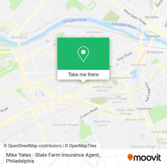 Mike Yates - State Farm Insurance Agent map
