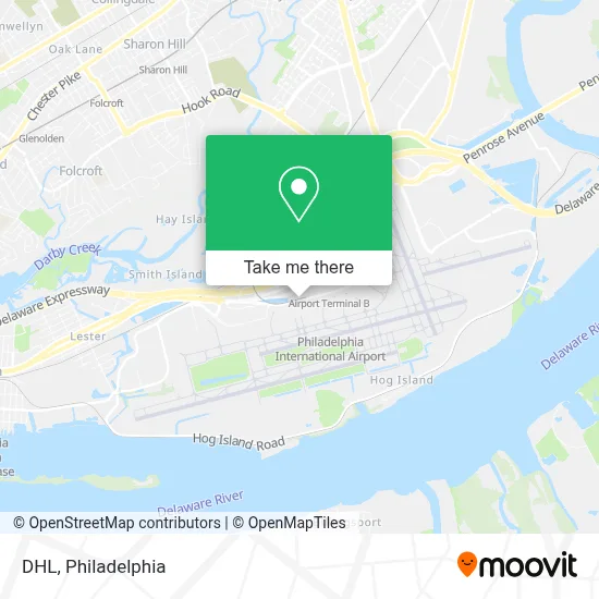 DHL map