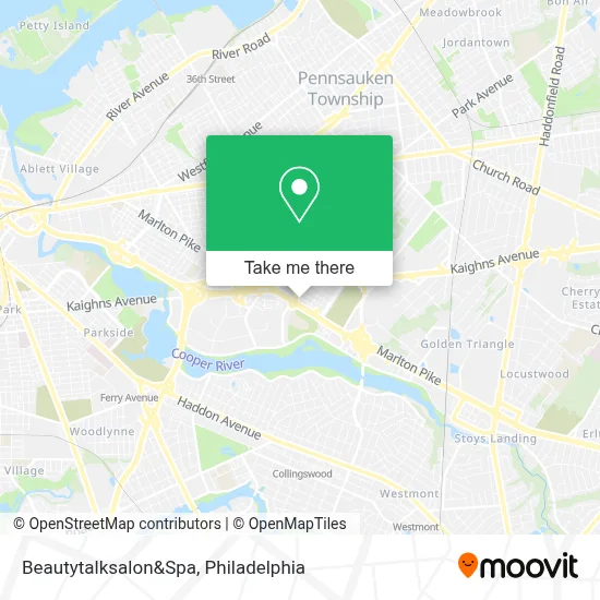 Beautytalksalon&Spa map