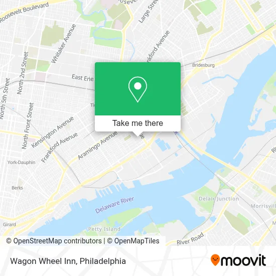 Wagon Wheel Inn map