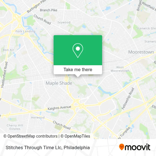 Stitches Through Time Llc map