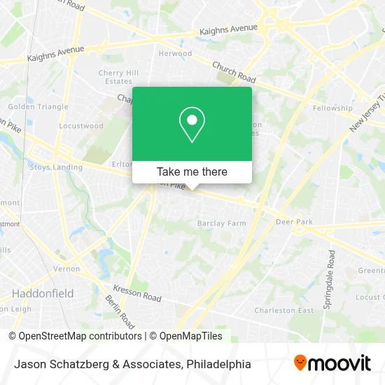 Jason Schatzberg & Associates map