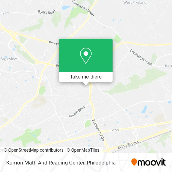 Kumon Math And Reading Center map