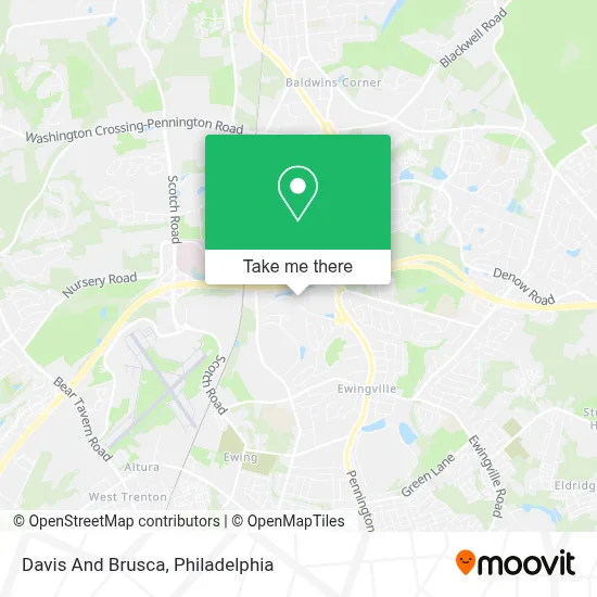 Davis And Brusca map
