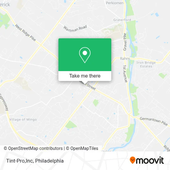 Tint-Pro,Inc map