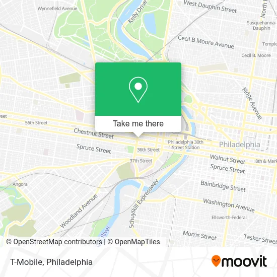 T-Mobile map