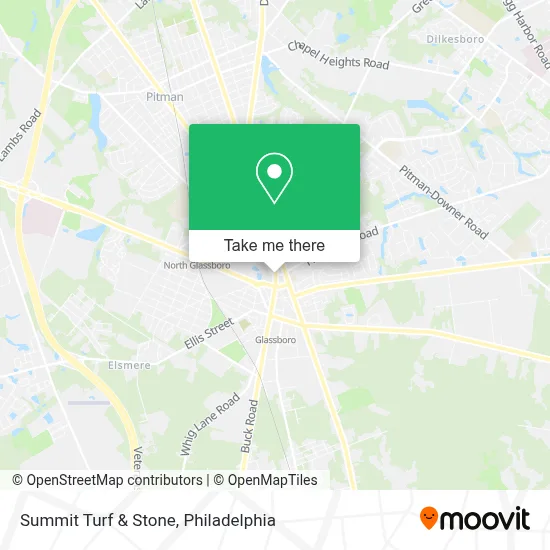 Summit Turf & Stone map