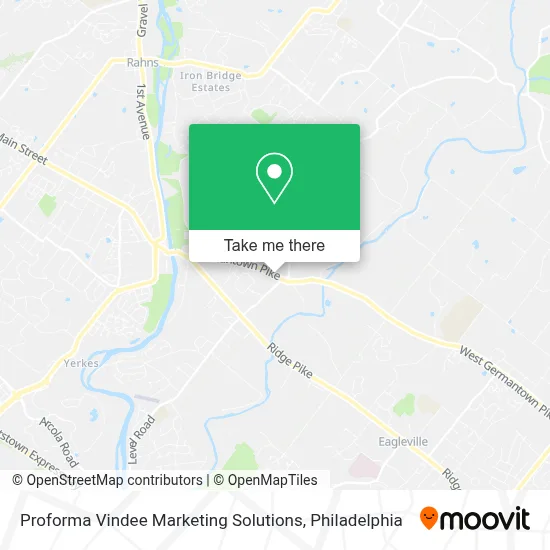 Proforma Vindee Marketing Solutions map