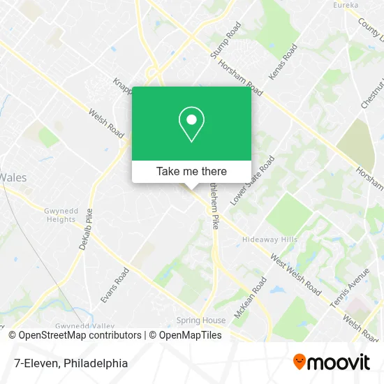 7-Eleven map