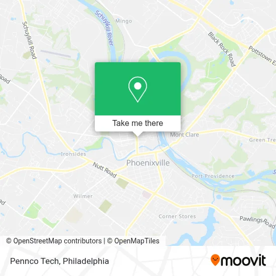 Pennco Tech map
