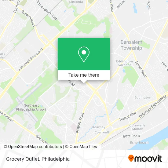 Grocery Outlet map