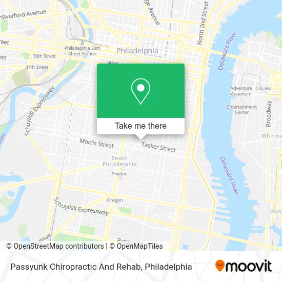 Passyunk Chiropractic And Rehab map