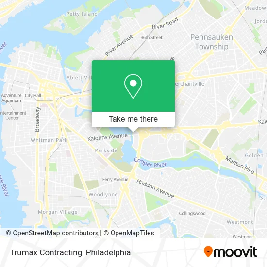 Trumax Contracting map