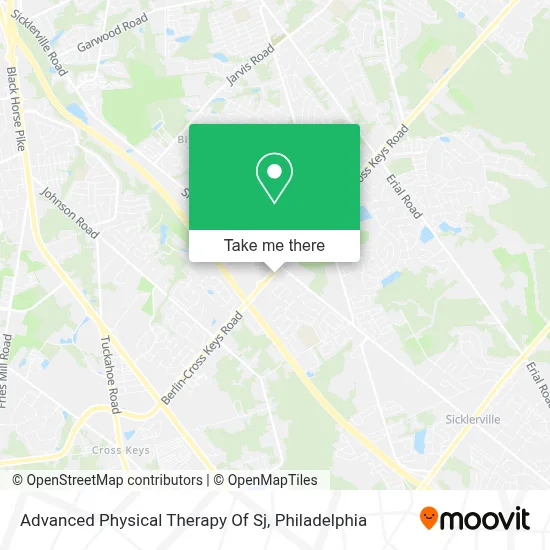 Advanced Physical Therapy Of Sj map