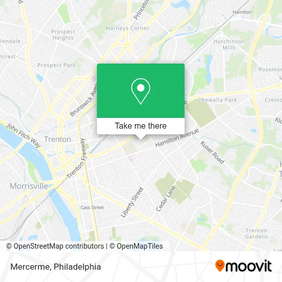 Mercerme map